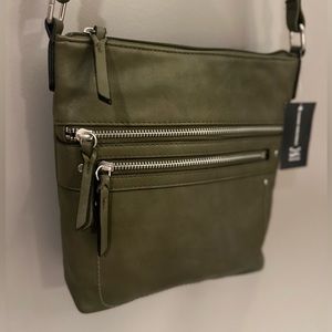 INC Crossbody Bag Olive Green NWT